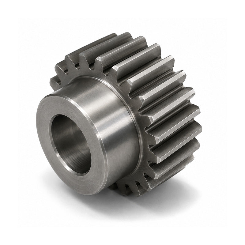 SS10/16B-6 Metric EN8 Spur Gear 16 Tooth 1 Mod Pilot Bored 8mm Or Smaller (H8)