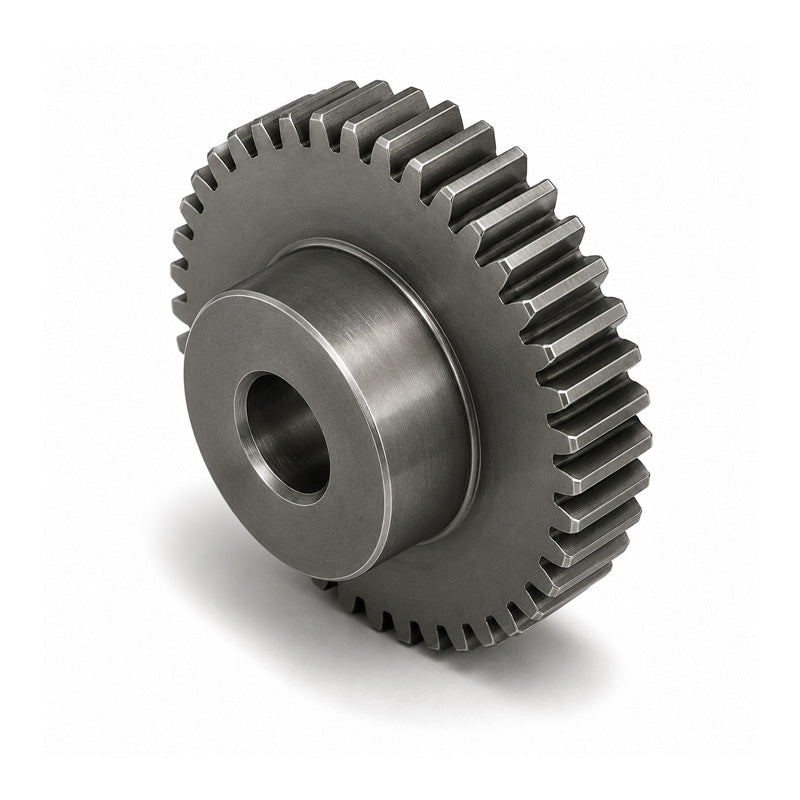 SS24DP/50B-2.083 Imperial EN8 Steel Spur Gear 50 Tooth 24 DP Bored 0.375 inch (H8)
