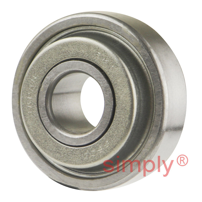 FAG 87503 Deep Groove Ball Bearing with Extended Inner Ring Felt Front Seal and Steel Back Seal 17x40x14.29mm