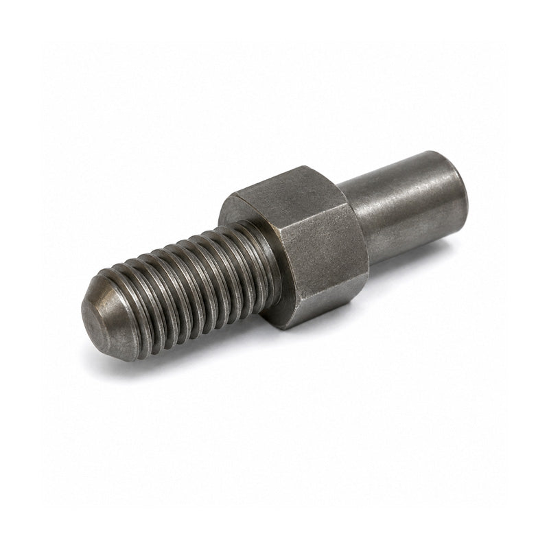 Durbal BOK08-00-001 Right Hand Galvanised Steel Threaded Stud to Fit 8mm Bore Rod Ends - Allow 2-3 Days