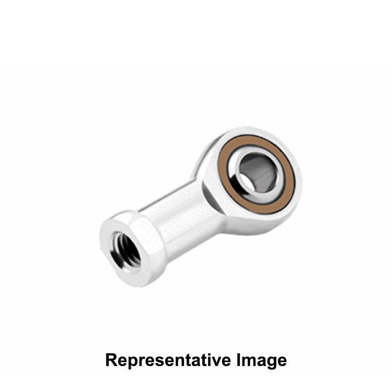 Chiavette CFXL16PN Left Hand Stainless Steel / Bronze Lined Plain Female Rod End for Pneumatic Cylinders 16mm Bore M16x1.5 Thread - Allow 2-3 Days