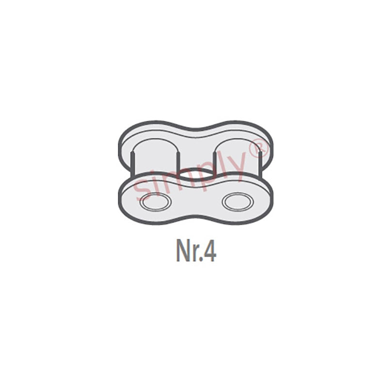 Renold SD 25-1-NO4 ANSI / AS Simplex Chain Inner Link 1/4 inch Pitch