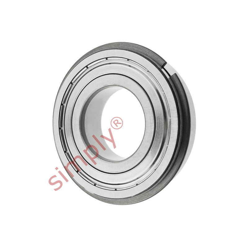ZEN 62062ZNR Metal Shielded Deep Groove Ball Bearing with Snap Ring 30x62x16mm - Allow 2-3 Days