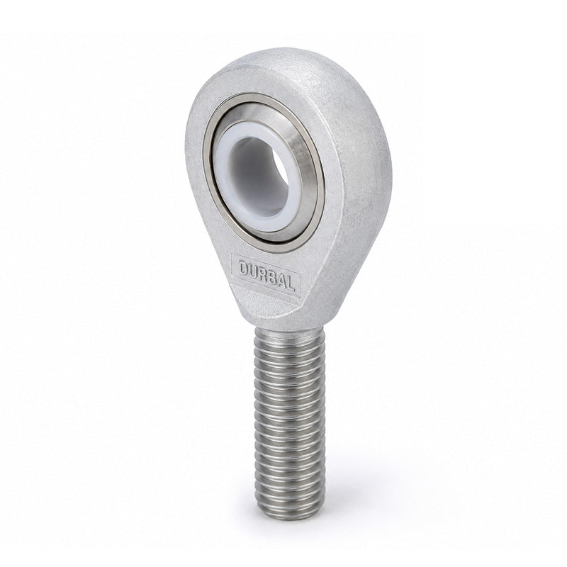 Durbal EMA25-60-501 Maintenance Free Right Hand Metric Aluminium / PTFE Lined Male Rod End M24x2 Thread