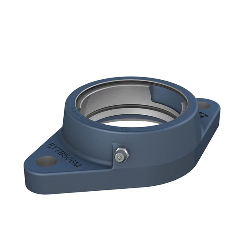 SKF FYT1-11/16RM Oval Cast Housing with Grub Screw 1-11/16 inch Insert