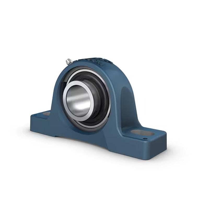 SKF SY3/4TF/VA201 Y Type Two Bolt Pillow Block Housing with Steel Cage Insert for Imperial Shaft 3/4 inch