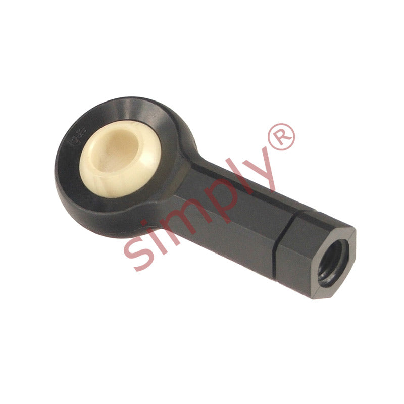 igubal KBRM06CLX Right Hand Female Plastic Rod End with Hexagon Body 6mm Bore M6 Thread - Allow 2-3 Days