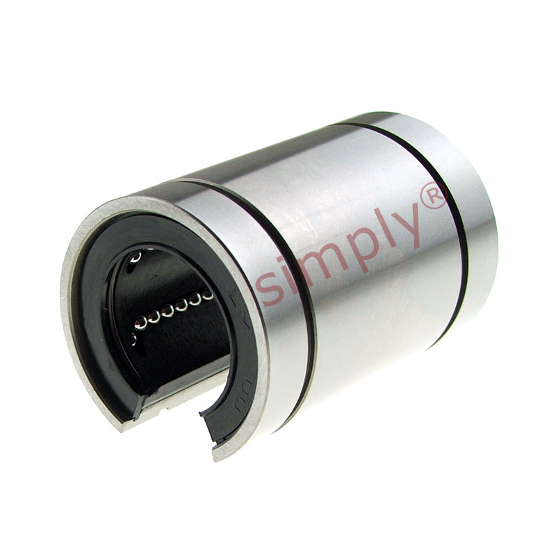 LME80UUOP Open Linear Ball Bushing with Rubber Seals 80x120x165mm