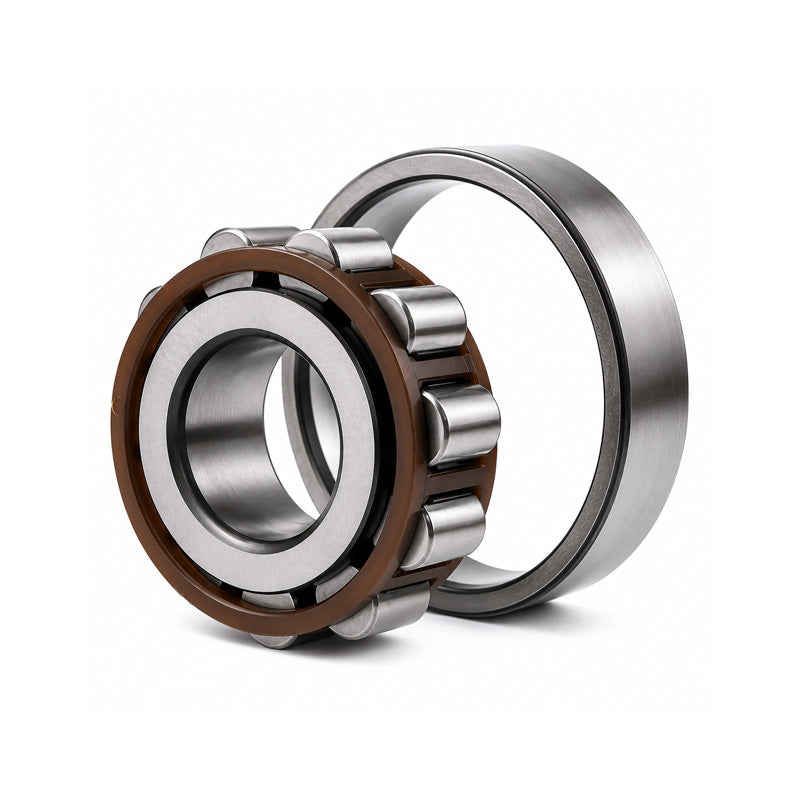 SKF N306ECPC3 Single Row Cylindrical Roller Bearing with Polyamide Cage 30x72x19mm
