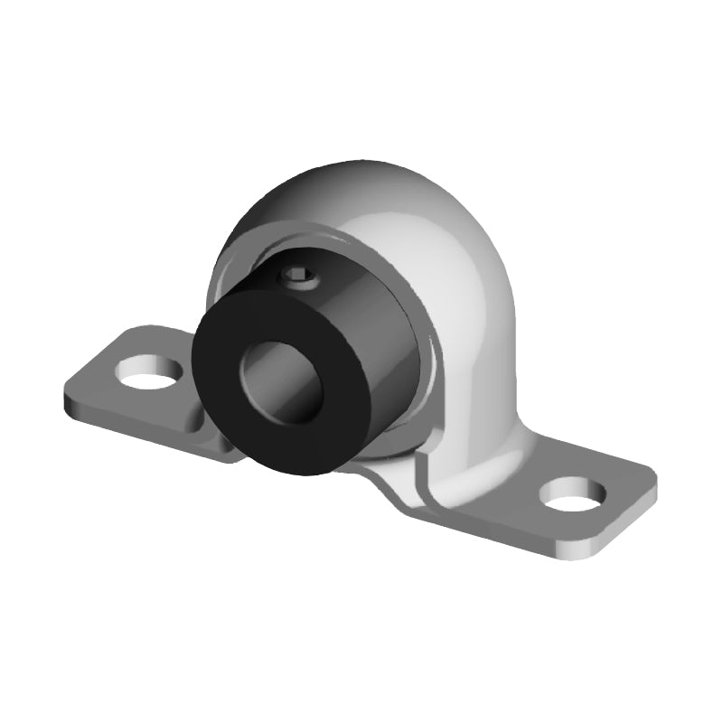 NTN AELPP207-105W3 Imperial Pressed Steel Two Bolt Plummer Block Housing with 1-5/16 inch Eccentric Collar Insert - Allow 2-3 Days