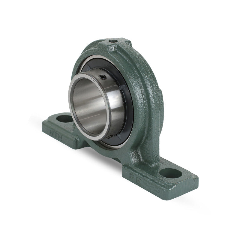 NTN UCPE212D1 Metric Ductile Cast Iron Two Bolt Pillow / Plummer Block Housing with 60mm Bore Insert - Allow 2-3 Days