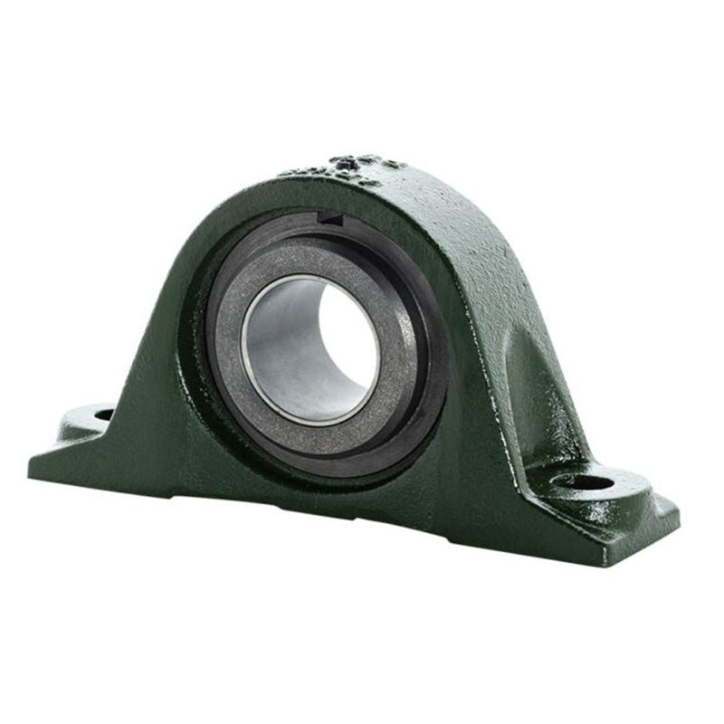 Major Brand PB6-50M-DU Metric Cast Iron Two Bolt Pillow / Plummer Block Housing with 50mm Bore Steel Insert - Allow 3-4 Weeks
