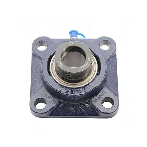RHP SF2-1/8DEC Four Bolt Square Cast Iron Flange Housing and 2-1/8 inch Bore Eccentric Collar Full Width Insert