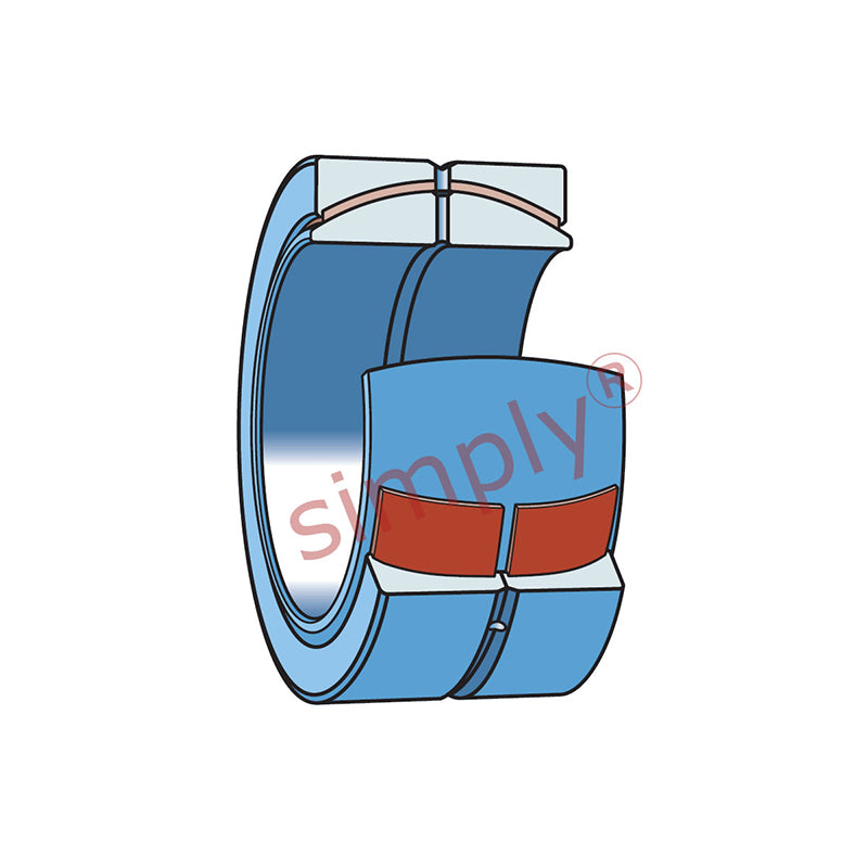 SKF GEC360FSA Maintenance Free Spherical Plain Bearing 360x480x160x135mm