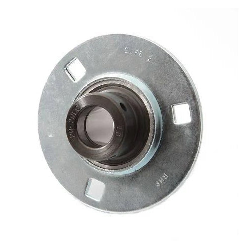 RHP SLFE2-1/8DEC 4 Bolt Round Pressed Steel Bearing Housing and 2-1/8 inch Bore Insert