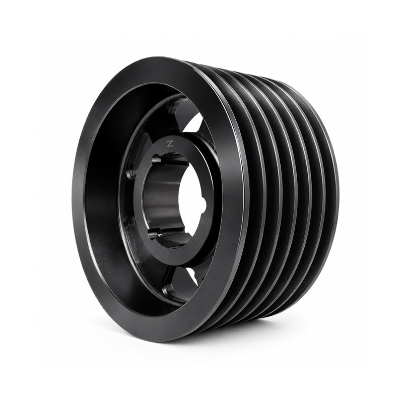 800X6SPZ 800mm Pitch Diameter SPZ Section Tapered Locking Bush Type Pulley with 6 Grooves (Bush not Incl.)
