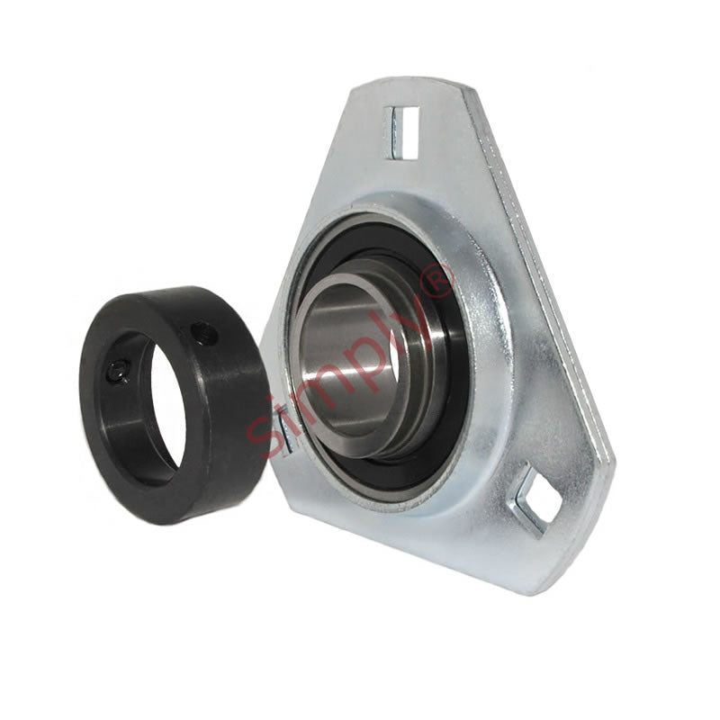 SKF PFD40FM Pressed Steel Triangular Housing with Eccentric Locking Collar 40mm Insert