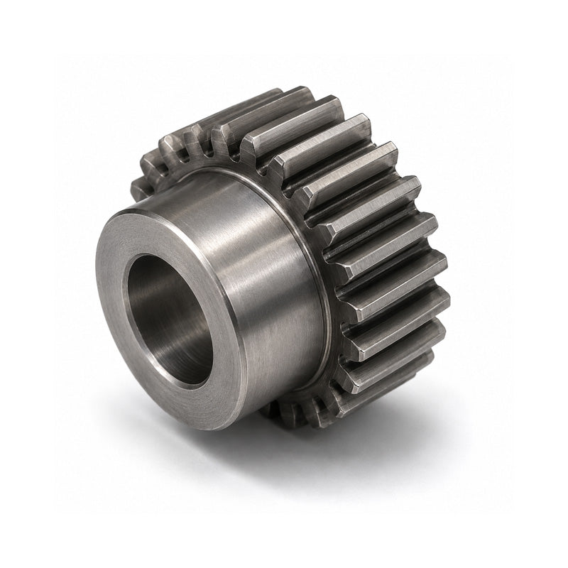 SS05/40B-4 Metric EN8 Spur Gear 40 Tooth 0.5 Mod Pilot Bored 4mm (H8)