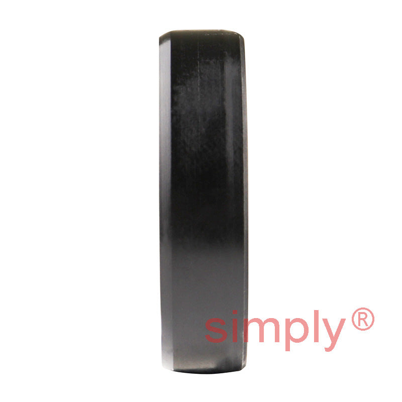 0.37x1.25x0.31 inch Nitrile Rubber Single Lip Rotary Shaft Oil Seal with Garter Spring R21 / SC Style