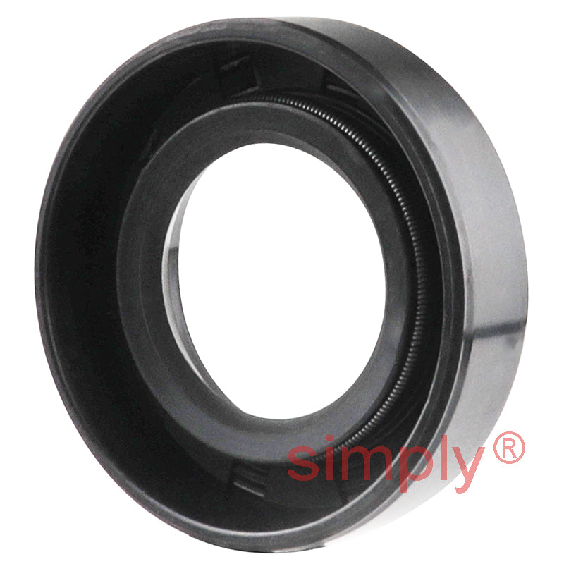 0.75x1.37x0.37 inch Nitrile Rubber Single Lip Rotary Shaft Oil Seal with Garter Spring R21 / SC