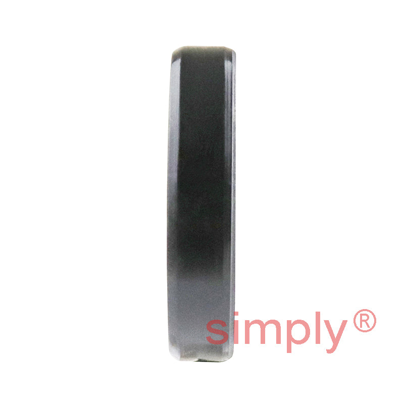 0.75x1.5x0.31 inch Nitrile Rubber Single Lip Rotary Shaft Oil Seal with Garter Spring R21 / SC