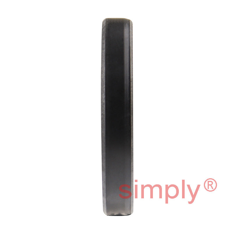 0.81x1.62x0.25 inch Nitrile Rubber Double Lip Rotary Shaft Oil Seal with Garter Spring R23 / TC Style