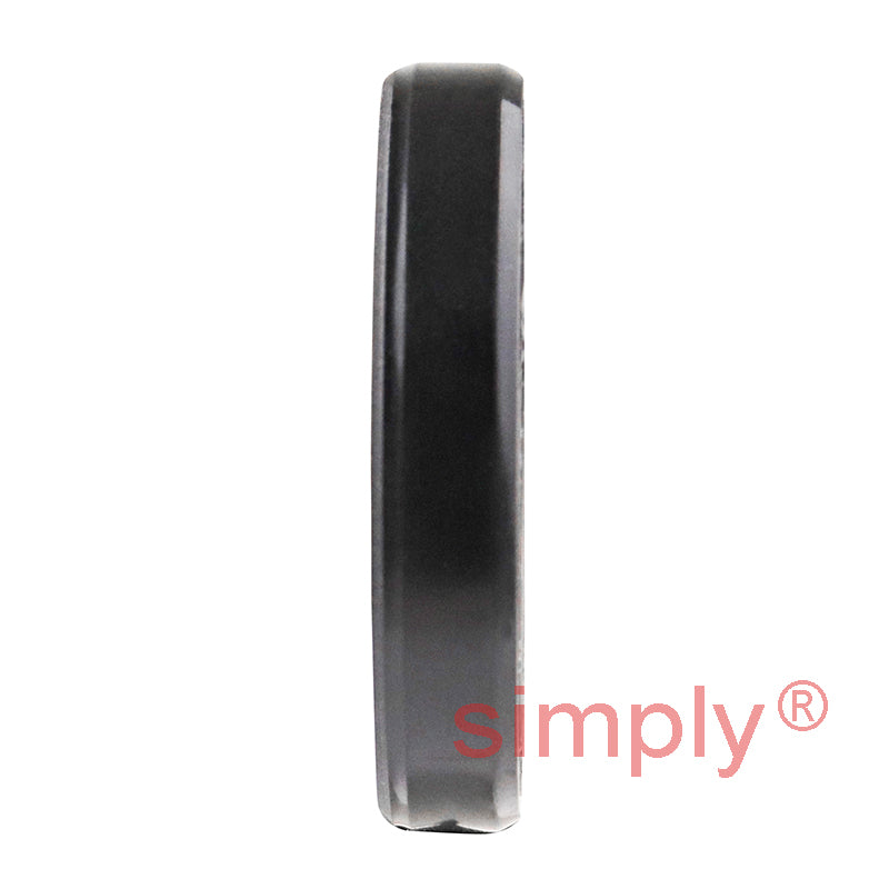 0.87x1.37x0.25 inch Nitrile Rubber Single Lip Rotary Shaft Oil Seal with Garter Spring R21 / SC