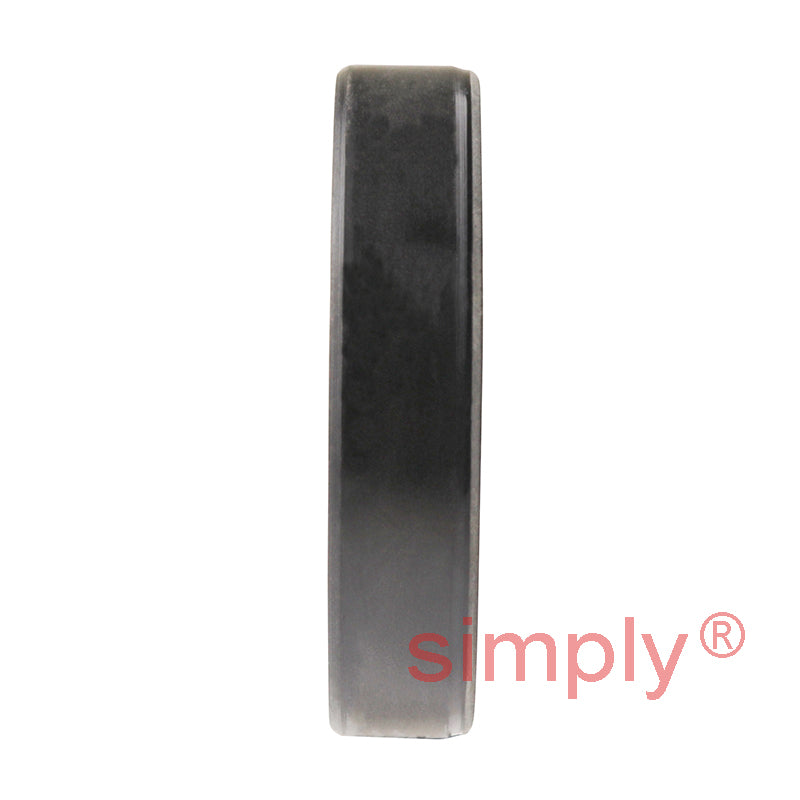 0.87x1.75x0.37 inch Nitrile Rubber Single Lip Rotary Shaft Oil Seal with Garter Spring R21 / SC