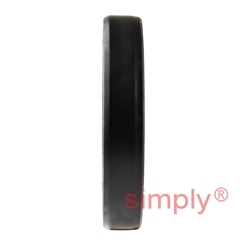 0.93x1.75x0.31 inch Nitrile Rubber Double Lip Rotary Shaft Oil Seal with Garter Spring R23 / TC Style