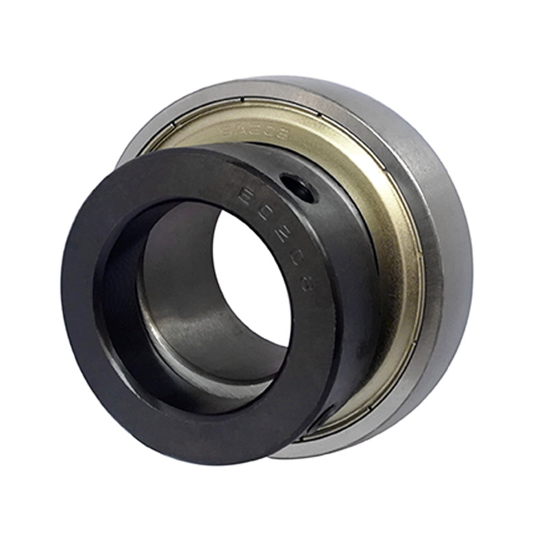 RHP 1217-12EC Spherical Outer Flat Back Bearing Insert with Eccentric Collar 12mm Bore 40mm Outside Diameter