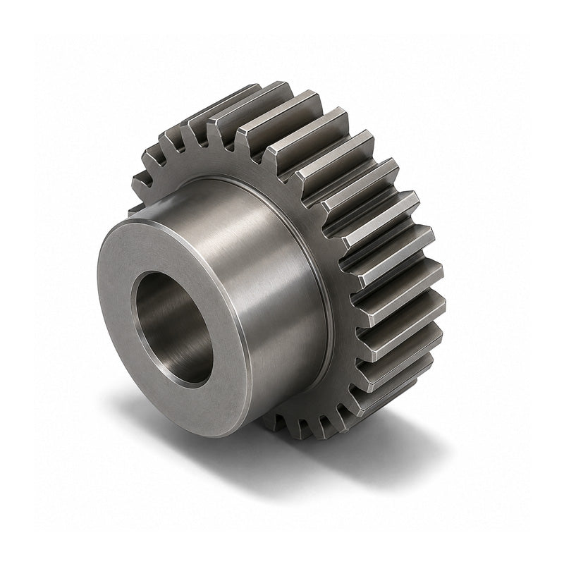SS12.5/22B-8 Metric EN8 Spur Gear 22 Tooth 1.25 Mod Pilot Bored 10mm Or Smaller (H8)