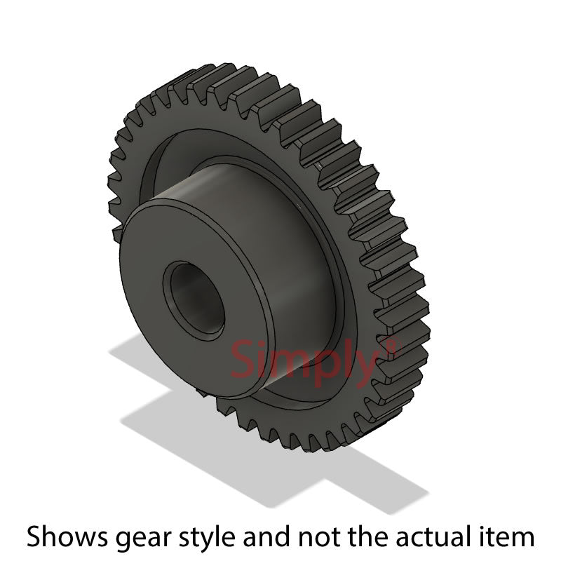 PS15/13B-5 Metric Glass Filled Nylon Spur Gear 13 Tooth 1.5 Mod Pilot Bored 5mm