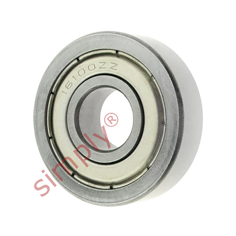 Major Branded 161002Z Metal Shielded Deep Groove Ball Bearing 10x28x8mm