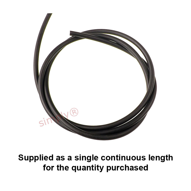 1.6mm Section NITRILE 70 Shore O-Ring Cord - Per Metre