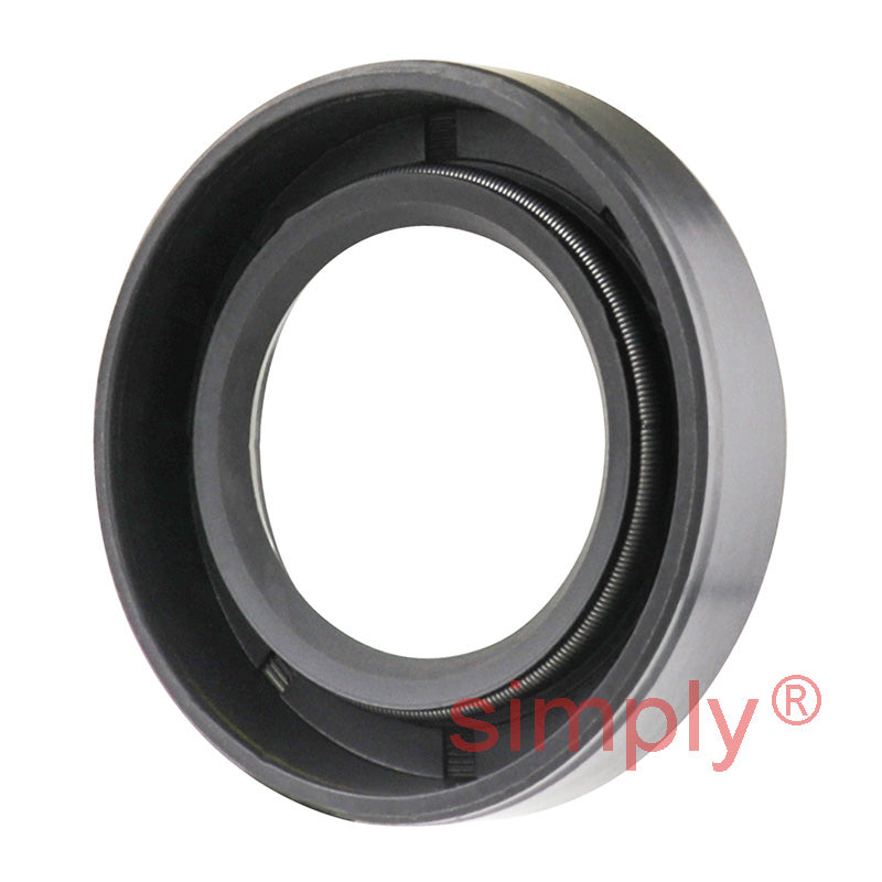 1.06x1.75x0.37 inch Nitrile Rubber Single Lip Rotary Shaft Oil Seal with Garter Spring R21 / SC