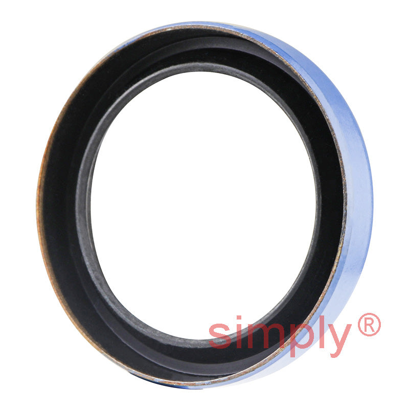 1.12x1.5x0.25 inch Metal Cased Nitrile Rubber Rotary Shaft Oil Seal Springless Design VB Style