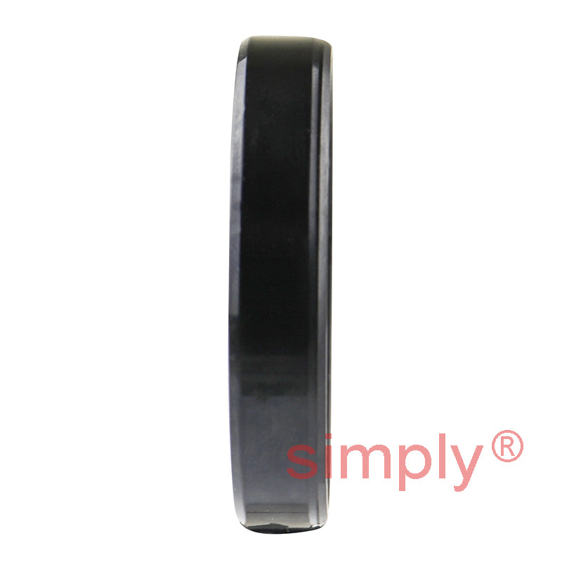 1.12x1.62x0.31 inch Nitrile Rubber Double Lip Rotary Shaft Oil Seal with Garter Spring R23 / TC Style