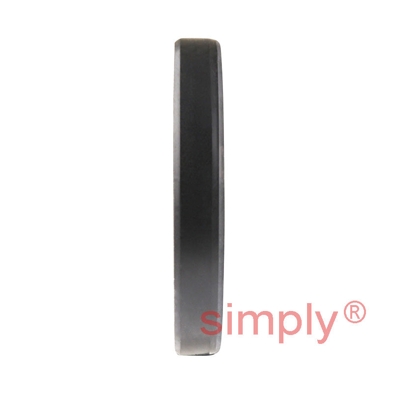 1.12x1.75x0.25 inch Nitrile Rubber Double Lip Rotary Shaft Oil Seal with Garter Spring R23 / TC Style