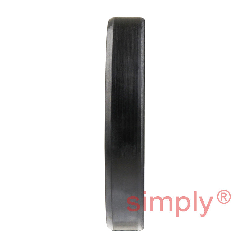 1.12x2.12x0.37 inch Nitrile Rubber Single Lip Rotary Shaft Oil Seal with Garter Spring R21 / SC