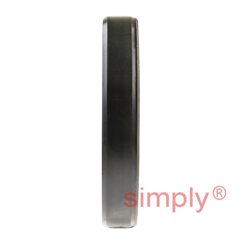 1.12x2.25x0.37 inch Nitrile Rubber Single Lip Rotary Shaft Oil Seal with Garter Spring R21 / SC