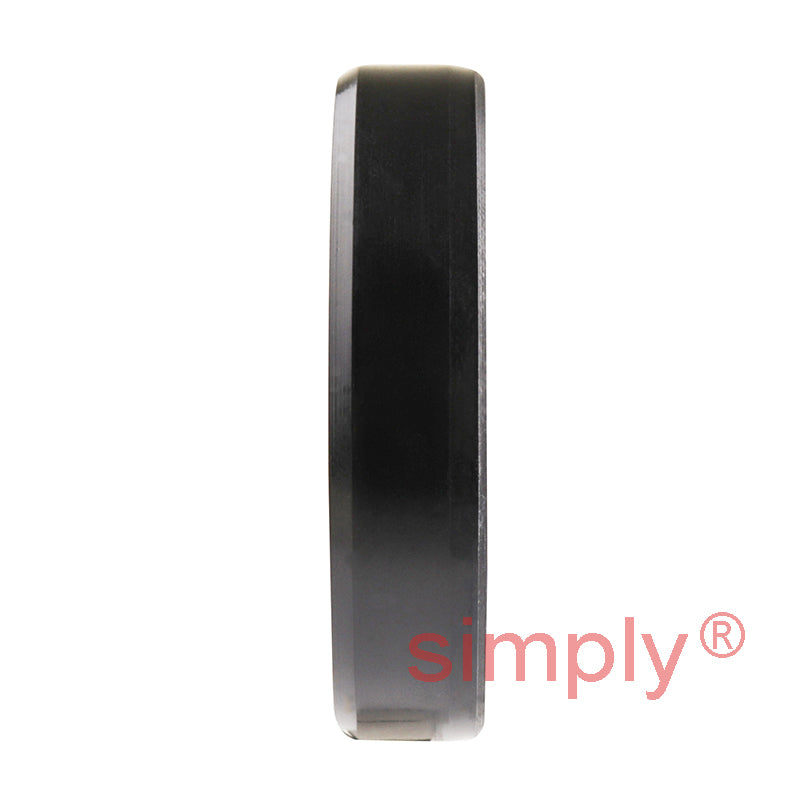 1.12x2x0.43 inch Nitrile Rubber Single Lip Rotary Shaft Oil Seal with Garter Spring R21 / SC Style
