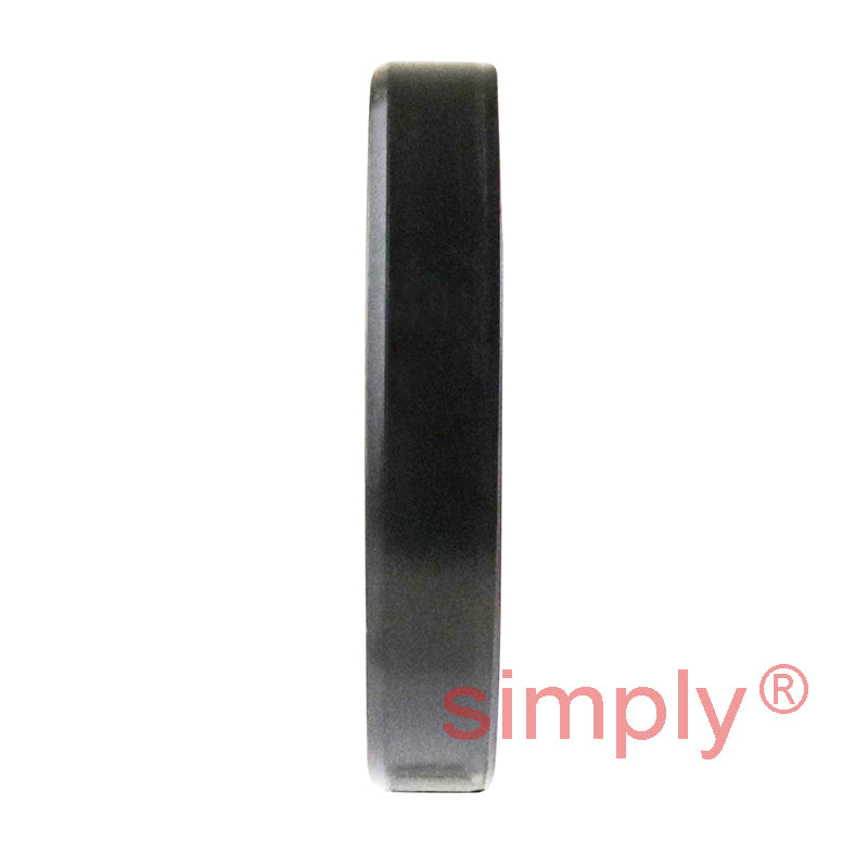 1.25x2.06x0.37 inch Nitrile Rubber Single Lip Rotary Shaft Oil Seal with Garter Spring R21 / SC