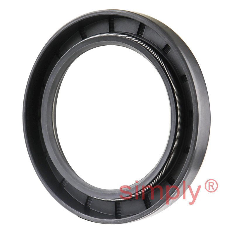 1.25x2.18x0.43 inch Nitrile Rubber Single Lip Rotary Shaft Oil Seal with Garter Spring R21 / SC