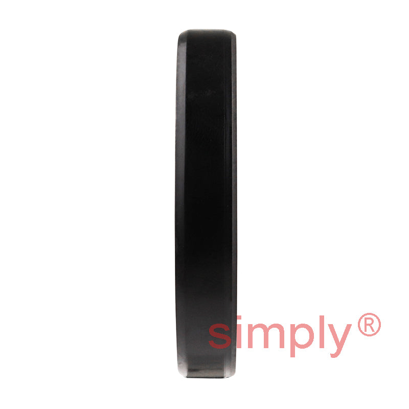 1.25x2.25x0.37 inch Nitrile Rubber Single Lip Rotary Shaft Oil Seal with Garter Spring R21 / SC