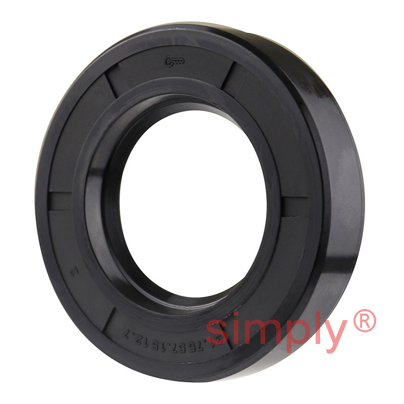 1.25x2.25x0.5 inch Nitrile Rubber Single Lip Rotary Shaft Oil Seal with Garter Spring R21 / SC Style
