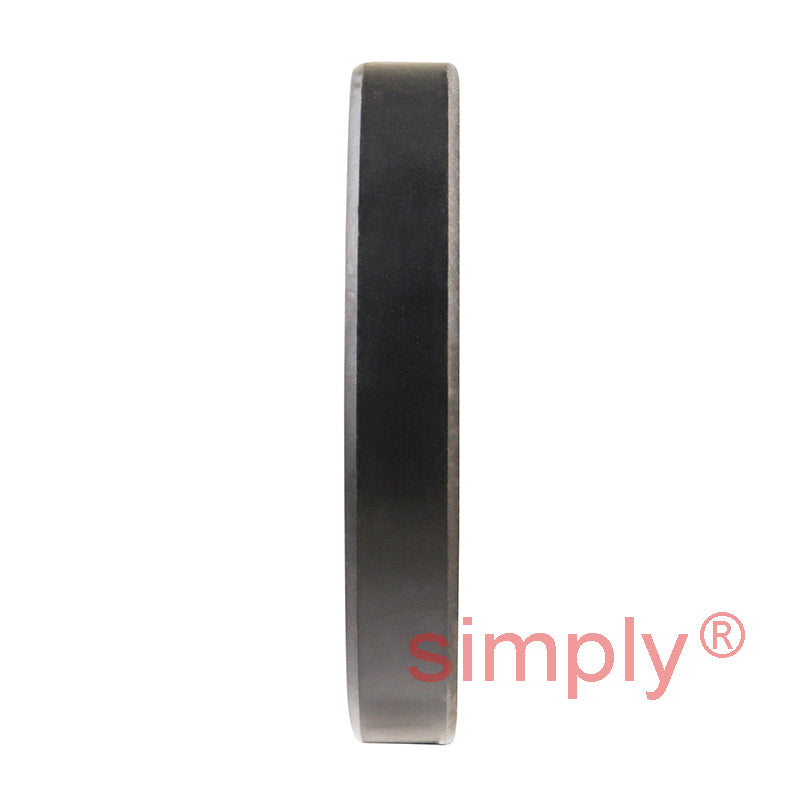 1.25x2.37x0.37 inch Nitrile Rubber Single Lip Rotary Shaft Oil Seal with Garter Spring R21 / SC