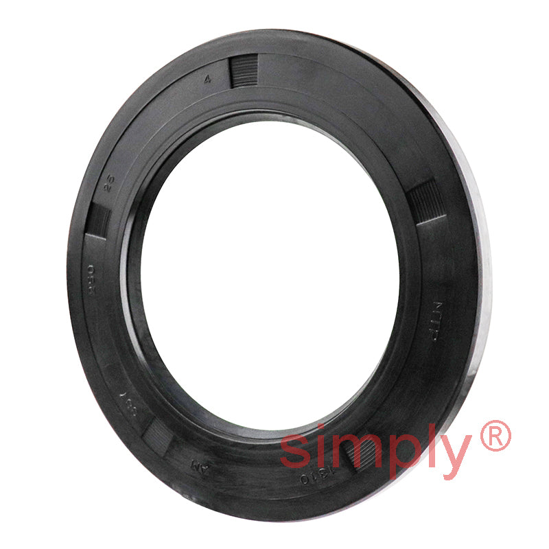 1.25x2.75x0.37 inch Nitrile Rubber Single Lip Rotary Shaft Oil Seal with Garter Spring R21 / SC
