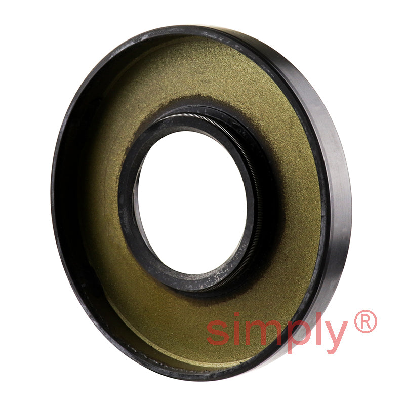 1.25x2.87x0.37 inch Nitrile Rubber Single Lip Rotary Shaft Oil Seal with Garter Spring R21 / SC