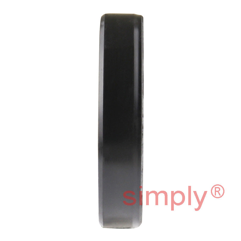 1.31x1.93x0.37 inch Nitrile Rubber Double Lip Rotary Shaft Oil Seal with Garter Spring R23 / TC Style
