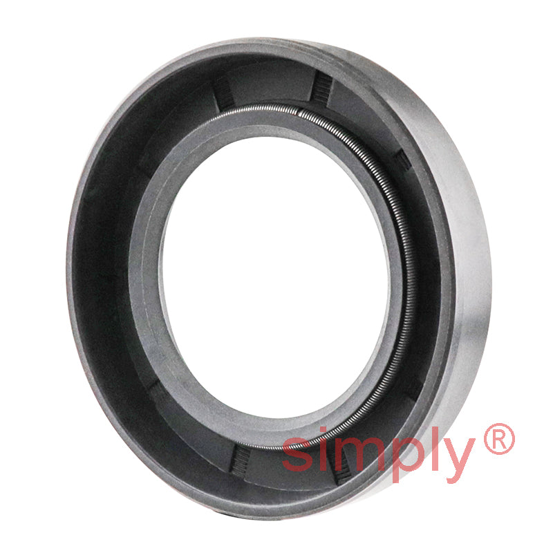 1.31x2.12x0.37 inch Nitrile Rubber Single Lip Rotary Shaft Oil Seal with Garter Spring R21 / SC